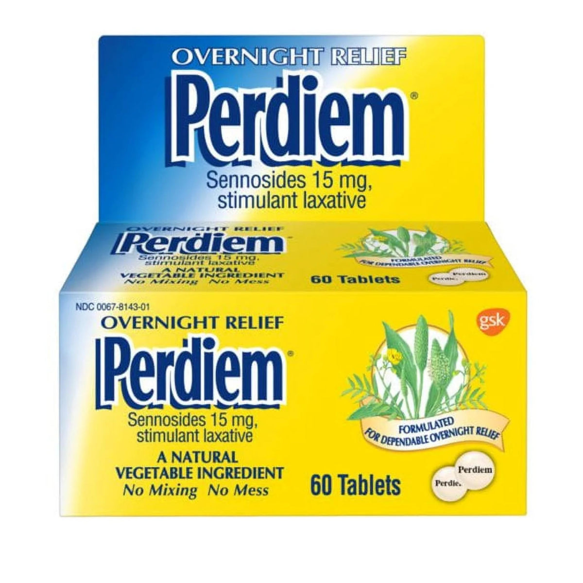 Perdiem Sennosides – bouteille nocturne offrant un soulagement au réveil