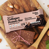 Emballage de 12 barres Perfect Keto pour emporter facilement.