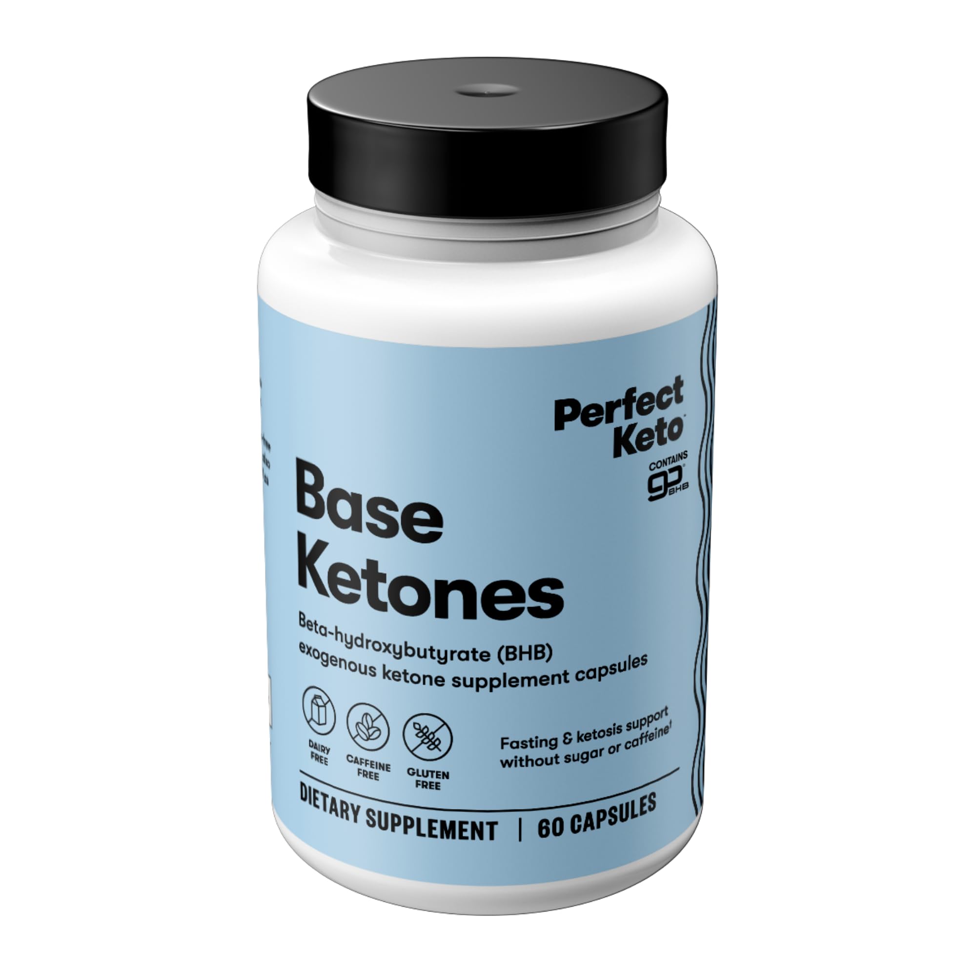 Perfect Keto goBHB-capsules-bouteille: énergie durable et satiété maîtrisée.