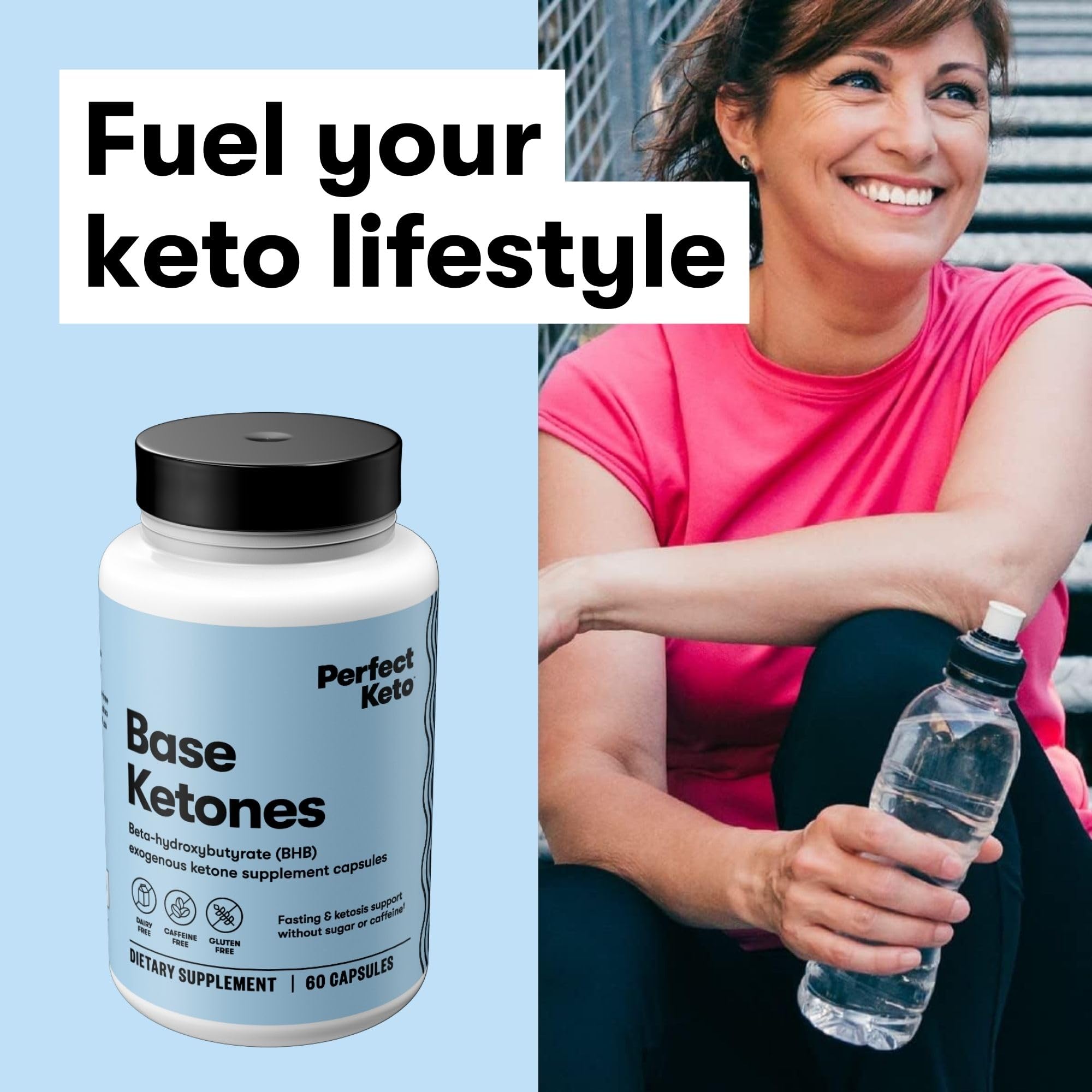 Perfect Keto goBHB-energie-apres-midi: énergie soutenue pour l'après-midi.