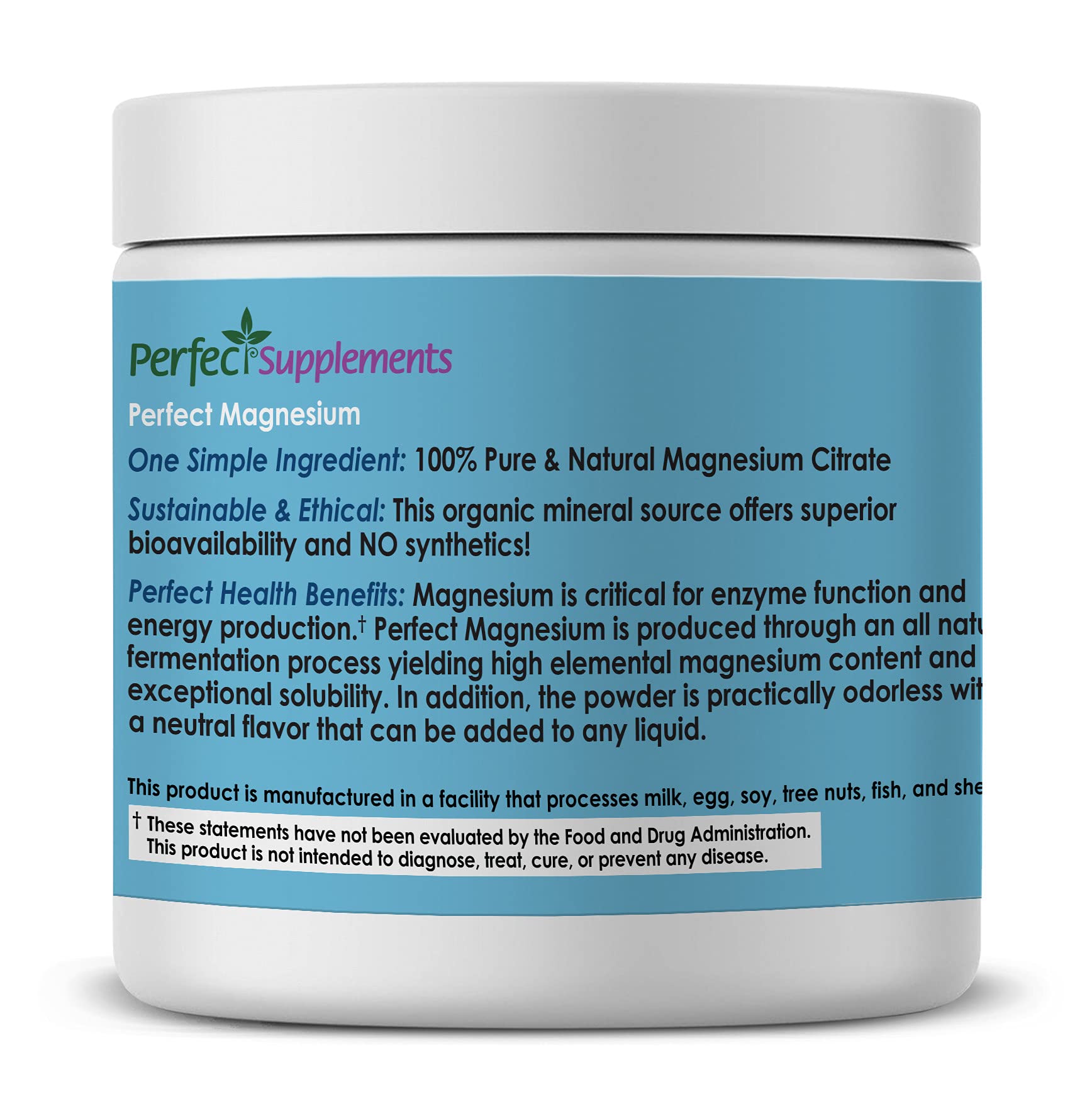 Poudre Magnésium Citrate Perfect se mélange dans l’eau.