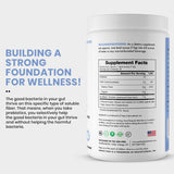 PERFECT PASS prébiotique PHGG poudre sans sucre—qualité constante pour cuisiner et boire.