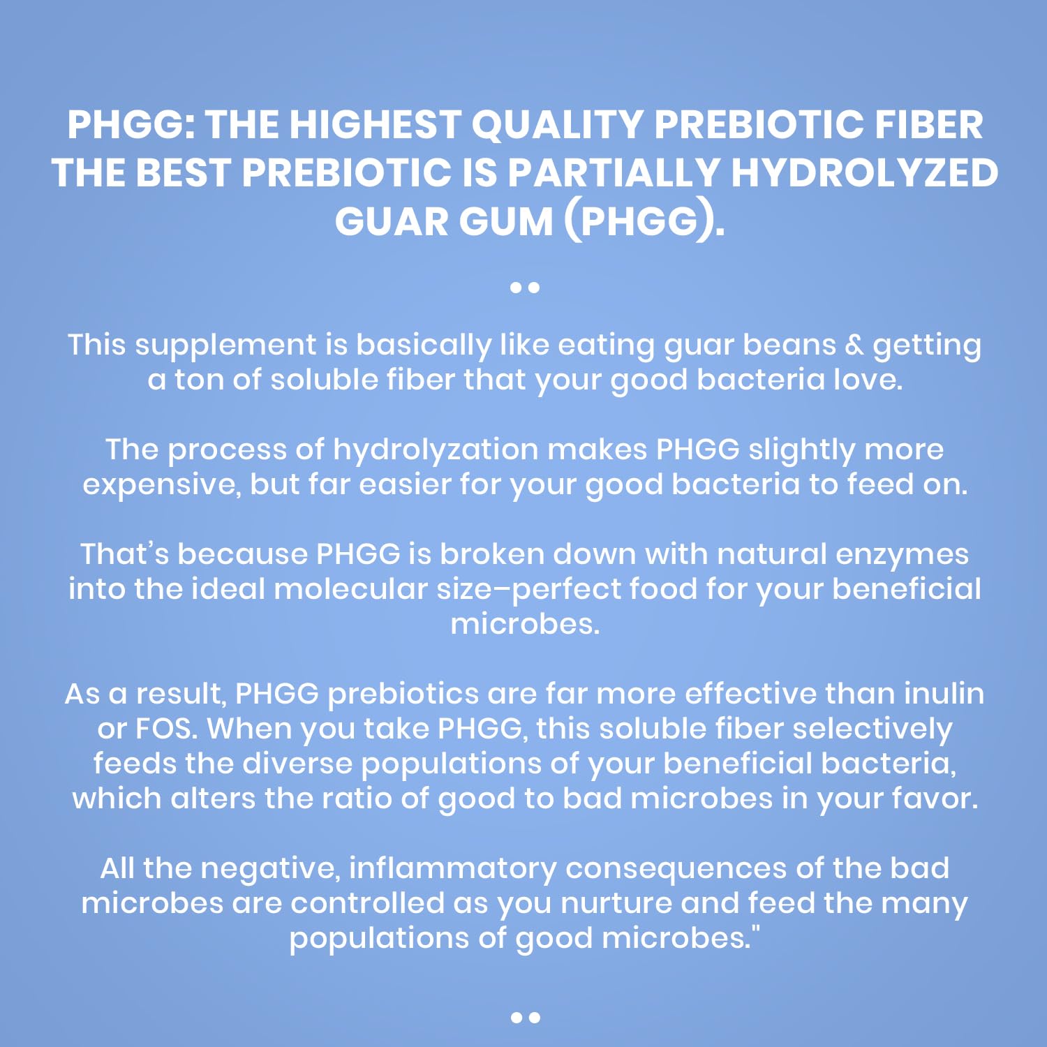 PERFECT PASS prébiotique PHGG usage quotidien—format pratique pour la routine.