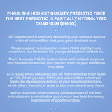 PERFECT PASS prébiotique PHGG usage quotidien—format pratique pour la routine.