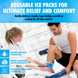 Perfect Remedy compresse gel pliable, confort souple pour zones sensibles.