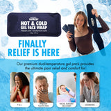 Compresse-visage-glace Perfect Remedy : soulagement réutilisable pour dents de sagesse