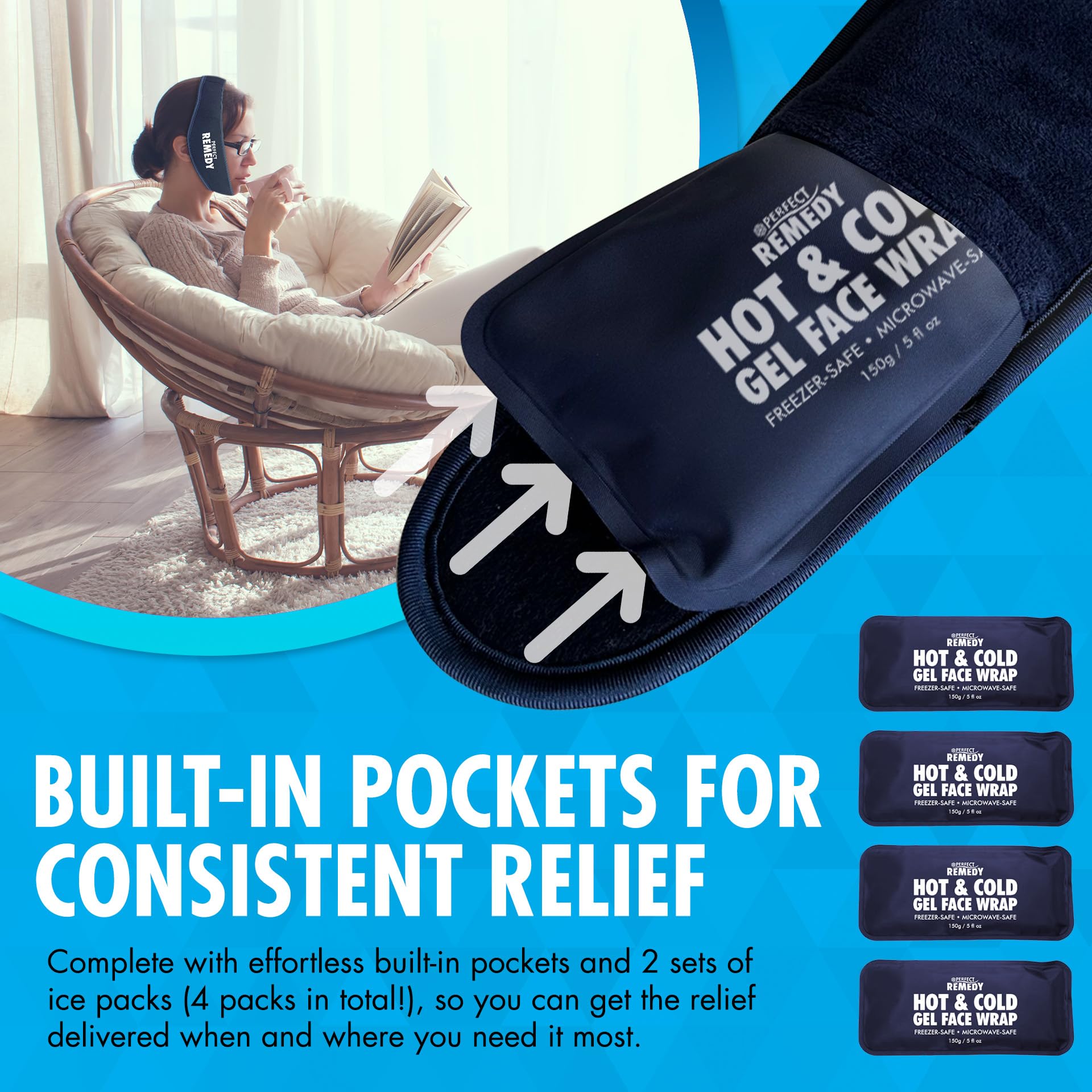 Récupération dents sagesse facilitée avec le bandeau Perfect Remedy
