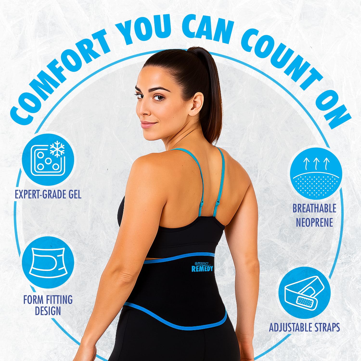 Perfect Remedy support-relief-dos après activité physique
