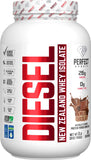 Diesel Whey Isolate Perfect Sports sur emballage premium, facilement identifiable.