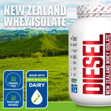 Ingrédients propres et sans arômes artificiels dans Diesel Whey Isolate.