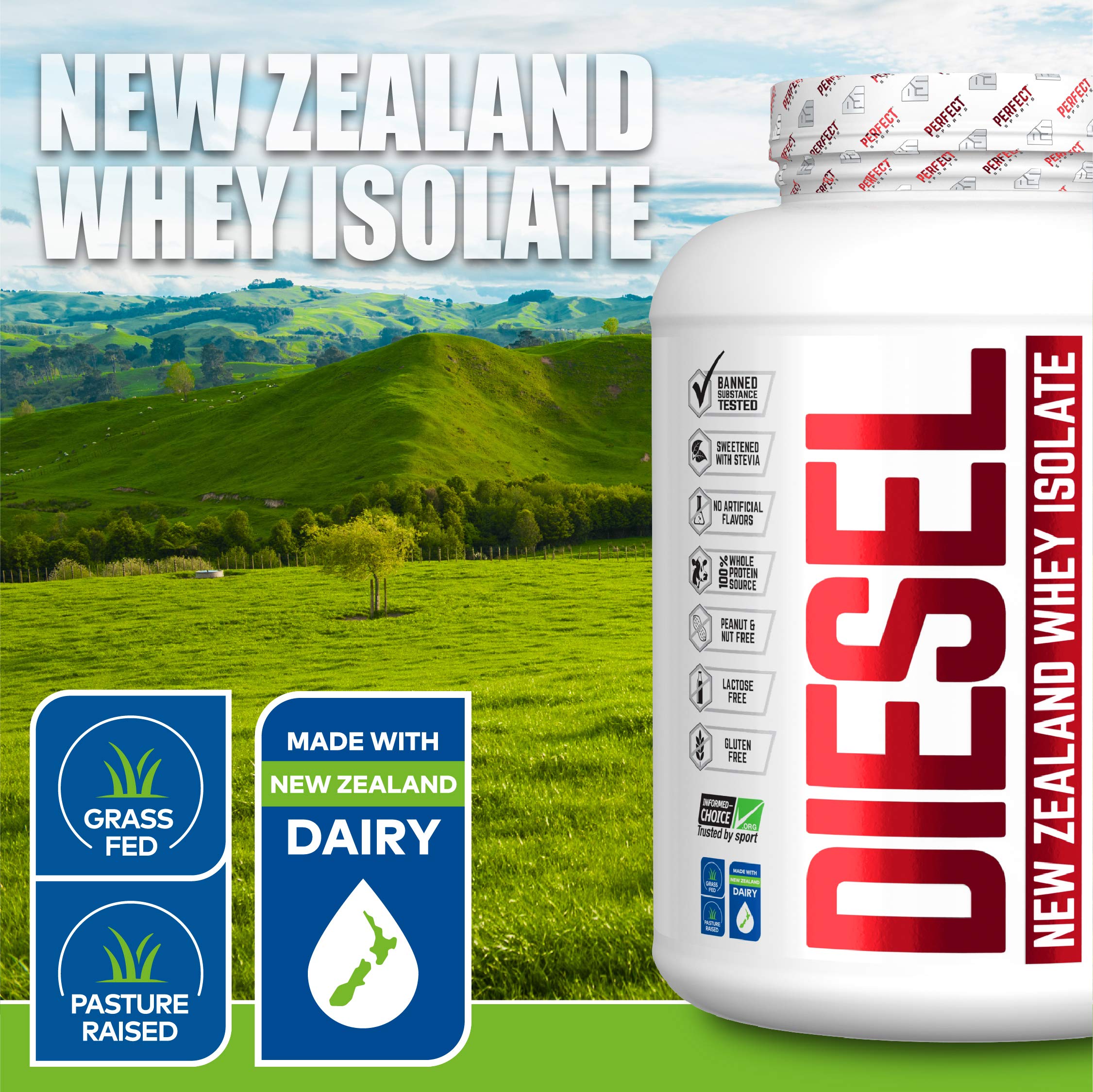PERFECT SPORTS Diesel – sans arachides et noix, convient à divers régimes.