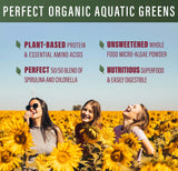 Perfect Supplements Aquatic Greens bouteille, format pratique pour votre routine bien-être.