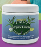 Perfect Supplements Aquatic Greens tableau ingrédients, transparence sur l origine biologique.