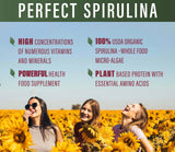 Perfect Supplements spiruline – symbole durable et respectueux de l’environnement