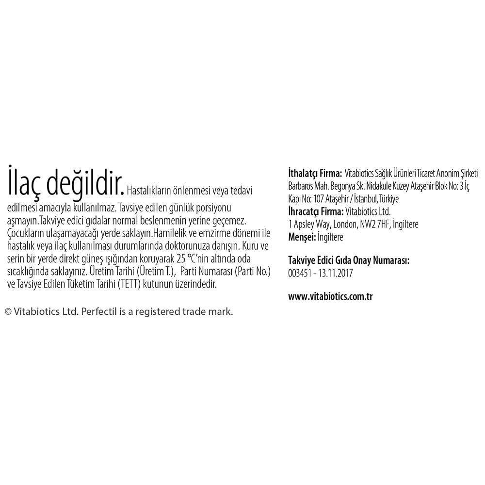 Perfectil : boîte de 30 comprimés, solution pratique pour l’entretien quotidien.
