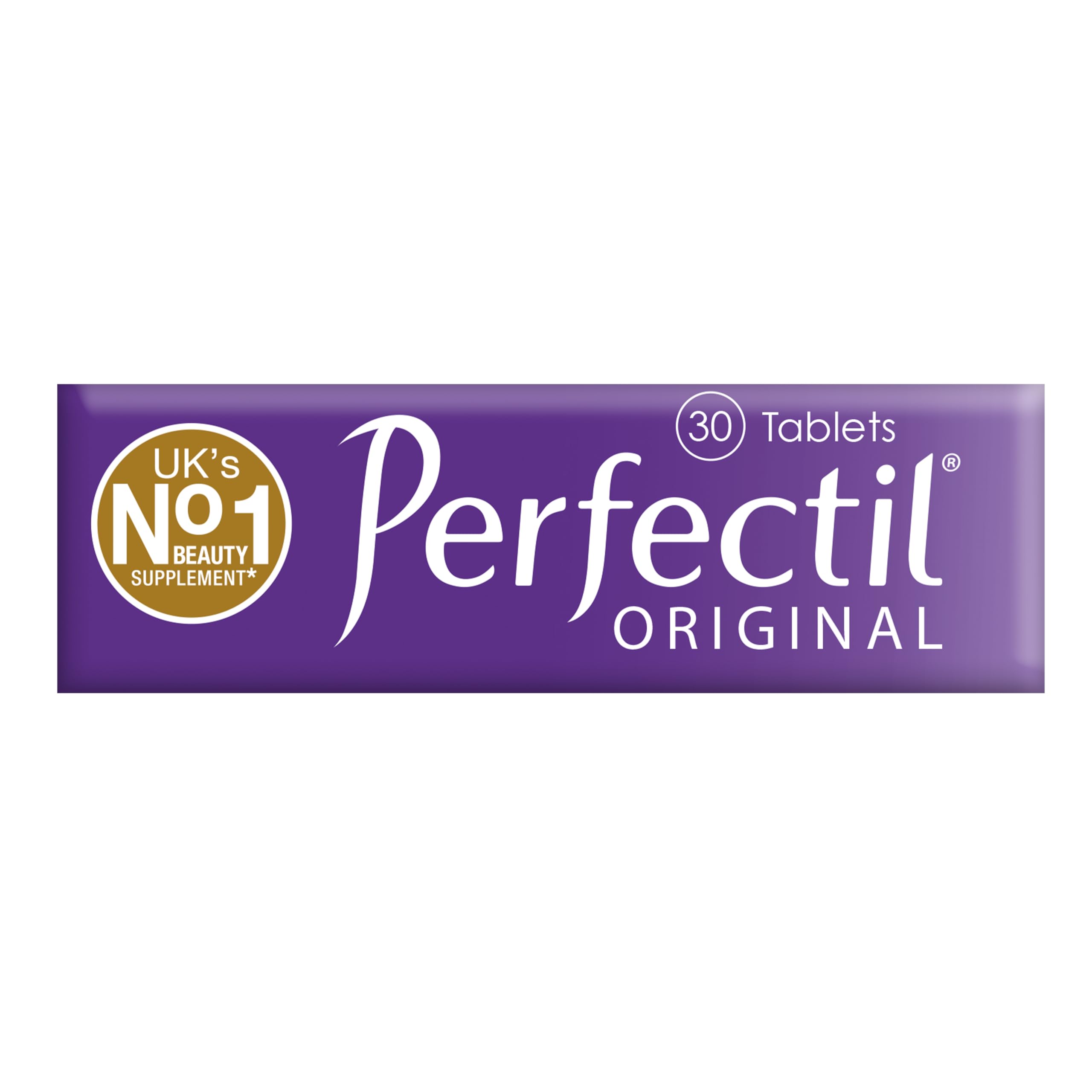 Perfectil : présence de collagène et vitamine D, favorise peau et cheveux.