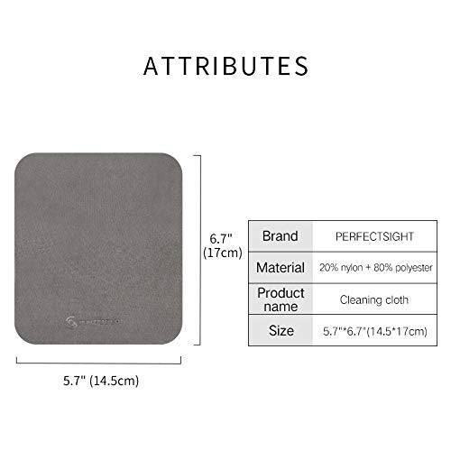 Chiffon PERFECTSIGHT pour écran de téléphone, usage rapide et efficace