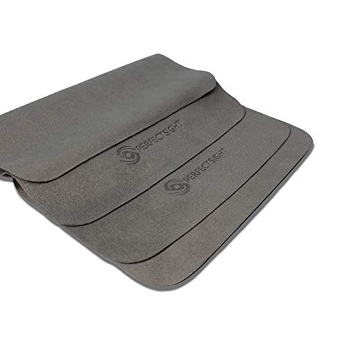 Chiffon PERFECTSIGHT en microfibre pour lentilles, absorption douce et sans rayures
