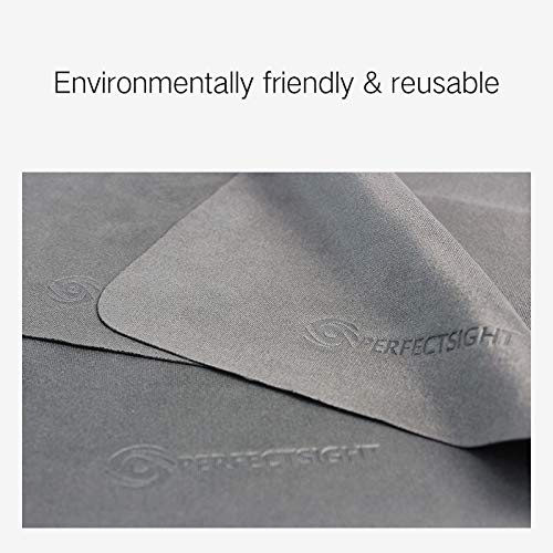 Chiffon PERFECTSIGHT pour objectif caméra, enlève traces sans peluches