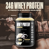 PERFORMIX Whey Vanille – poudre fine pour un mélange homogène.