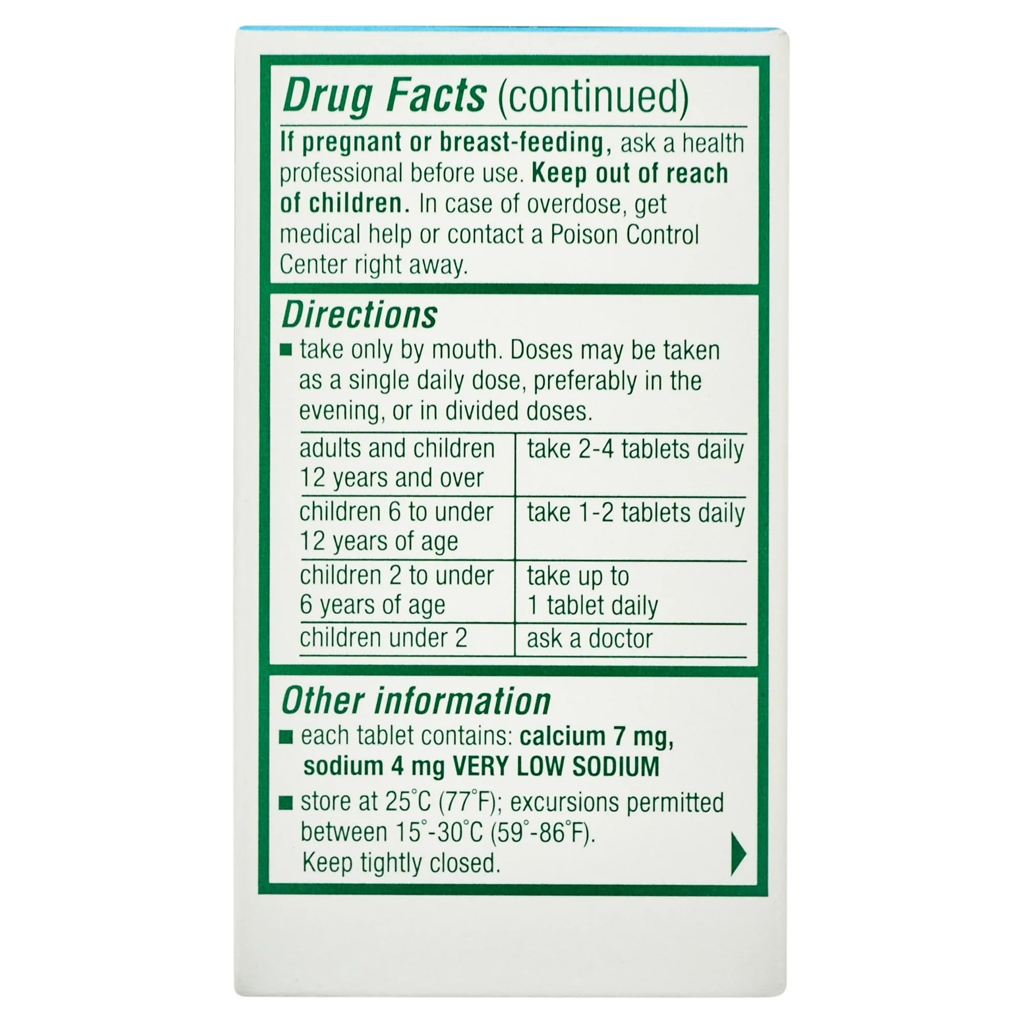 Peri-Colace tablettes-prises, dose quotidienne pratique pour routine.