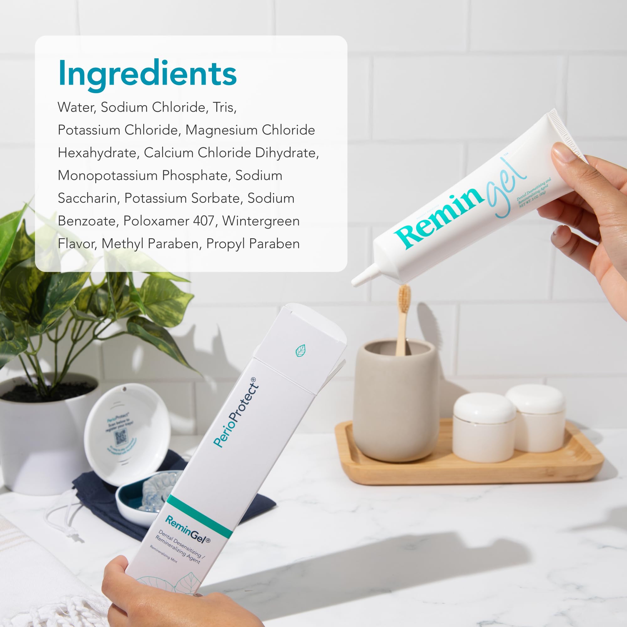 Perio Protect ReminGel: utilisation possible avec plateau personnalisé