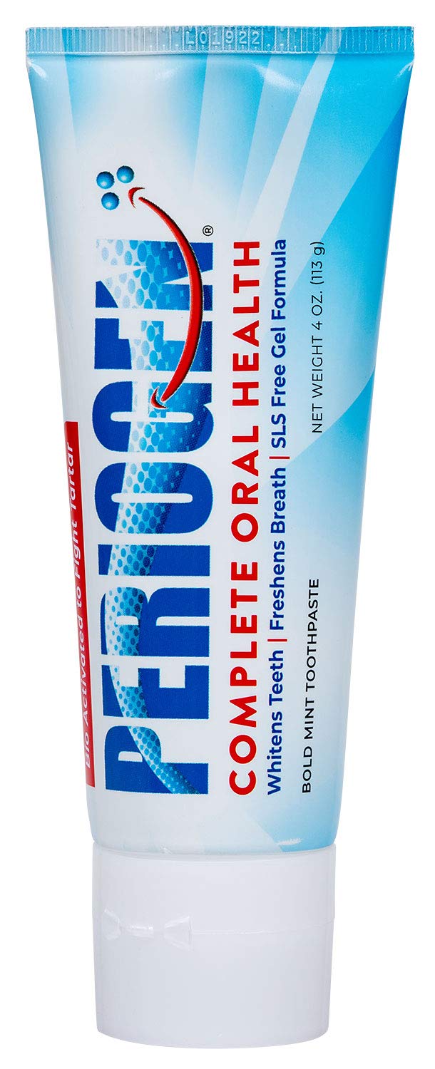 Periogen dentifrice contrôle tartre – réduction visible et sourire net