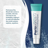 Periovance Gel Buccal Hydratant – application facile pour soulager la sécheresse.