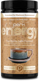 Perk Energy Original Tan Mocha Latte poudre emballage pratique et compacte