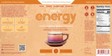 Ingrédients Perk Energy Original Vanille Caramel Steamer, option sans allergènes