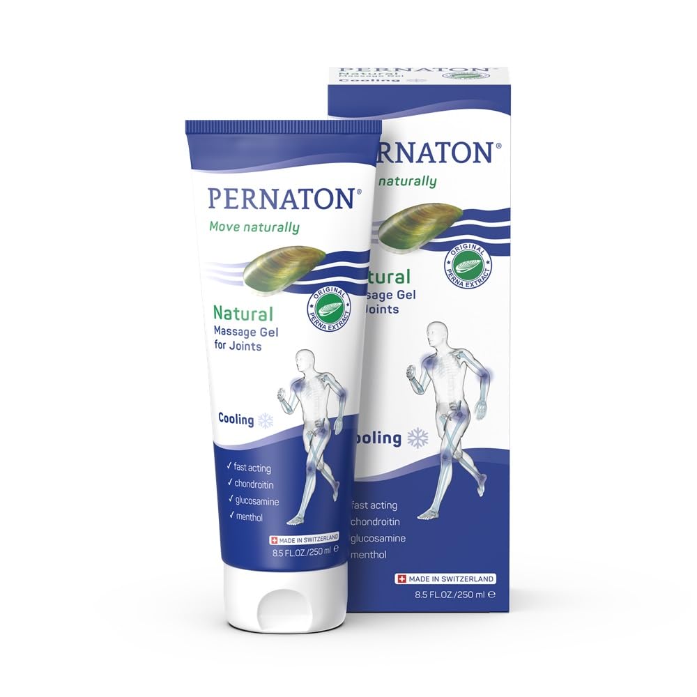 Pernaton Gel moules vertes en action, massage apaisant pour les articulations