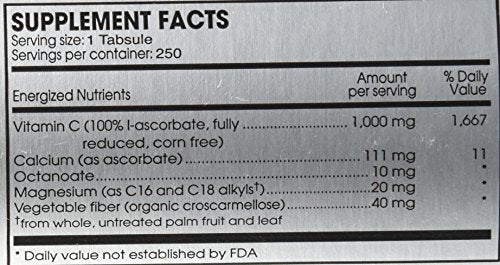 PERQUE Potent C Guard 1000 mg, comprimés, pratique pour l'apport en vitamine C au quotidien