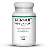 Gélules molles PERQUE Triple EFA Guard, soutien des acides gras essentiels pour le cœur et la peau