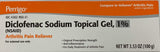 Gel Perrigo Diclofénac sodique, tube 100 g prêt à l’application locale.
