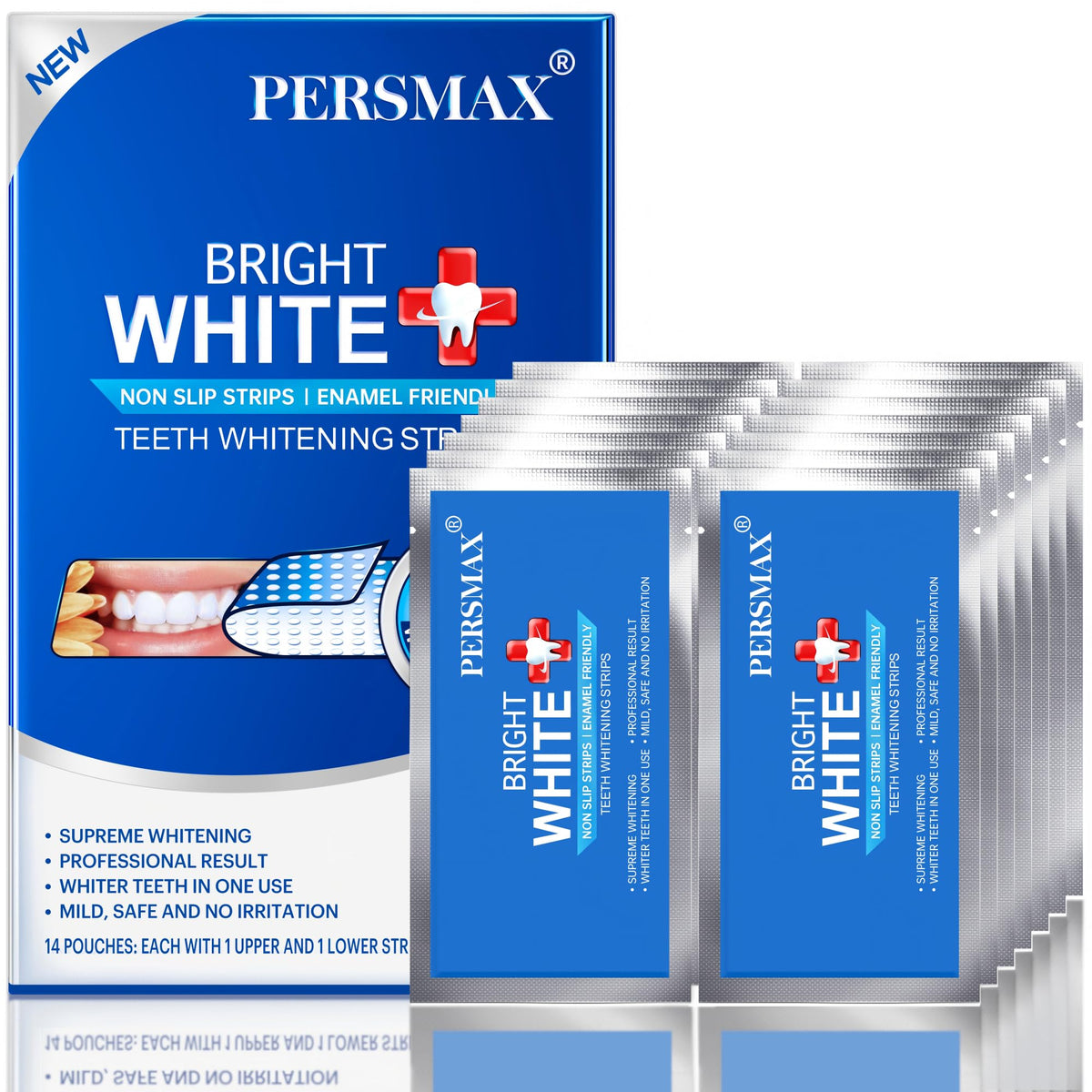 PERSMAX – adhérence sèche des bandes pour un port stable et confortable.