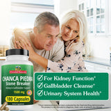 Capsules vegan Chanca Piedra de Peruvian Naturals, formule pour soutenir les voies urinaires.