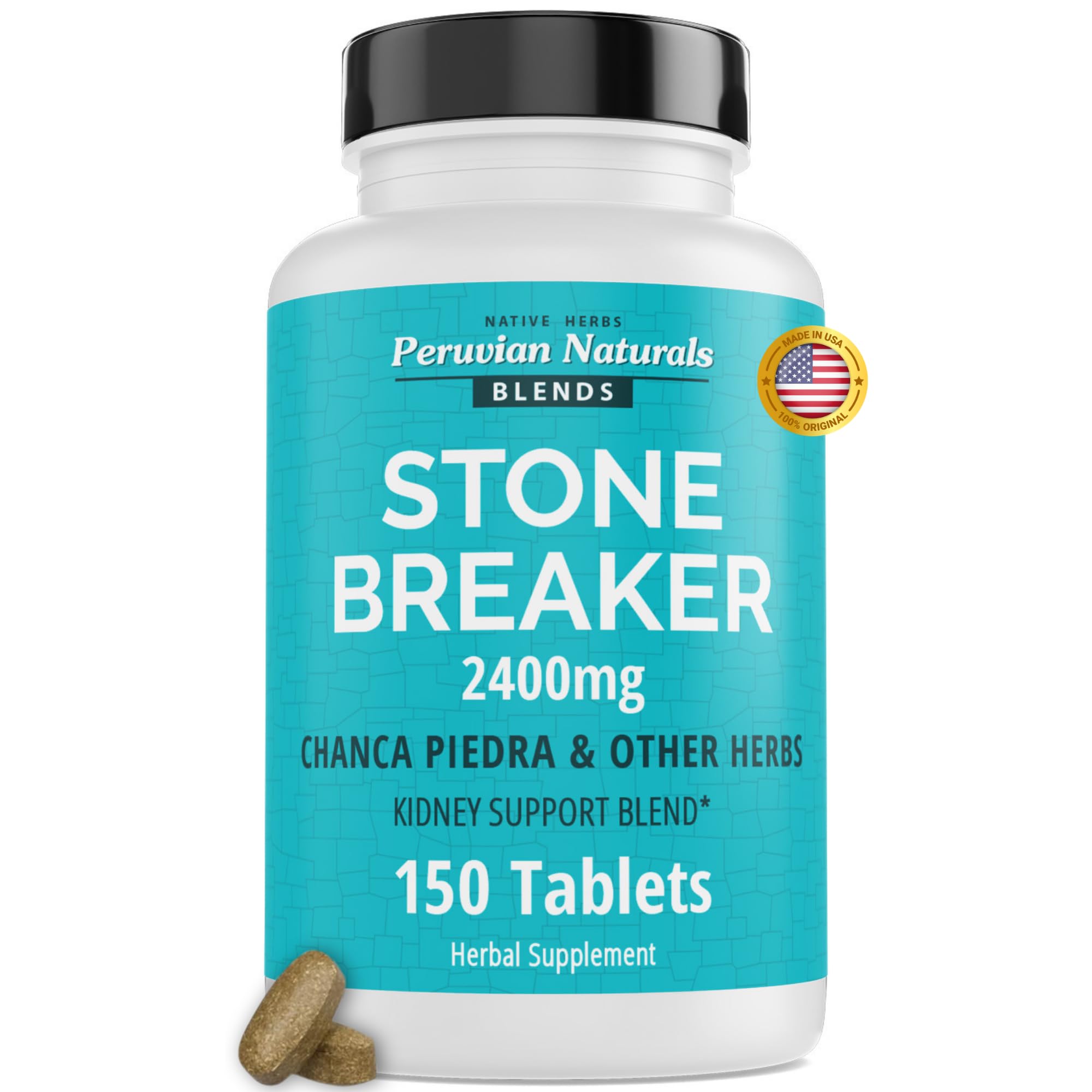 Capsules Peruvian Naturals Chanca Piedra pour un soutien rénal naturel au quotidien.