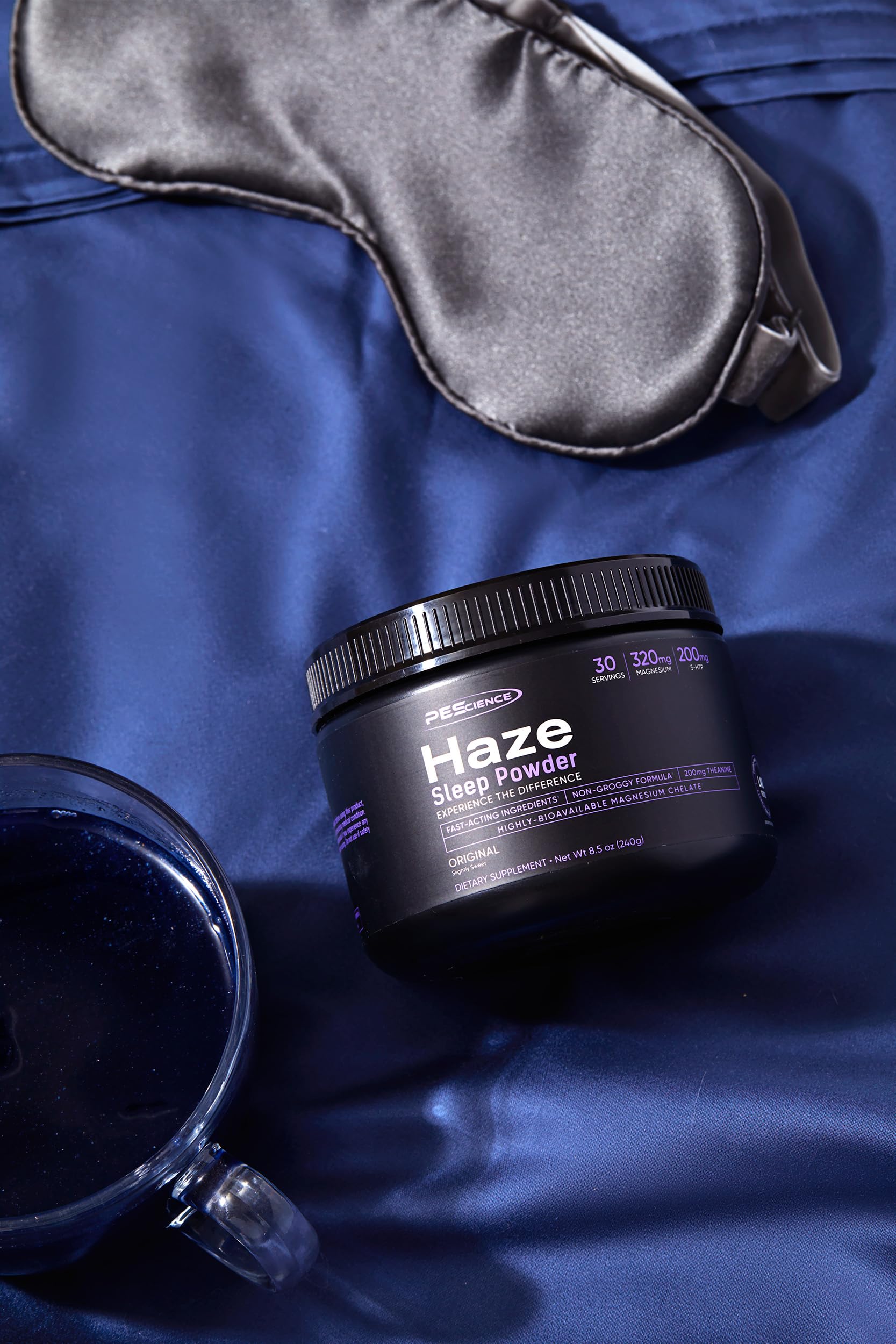 PEScience Haze sans mélatonine, sommeil sans hormones ni effet secondaire matinal.