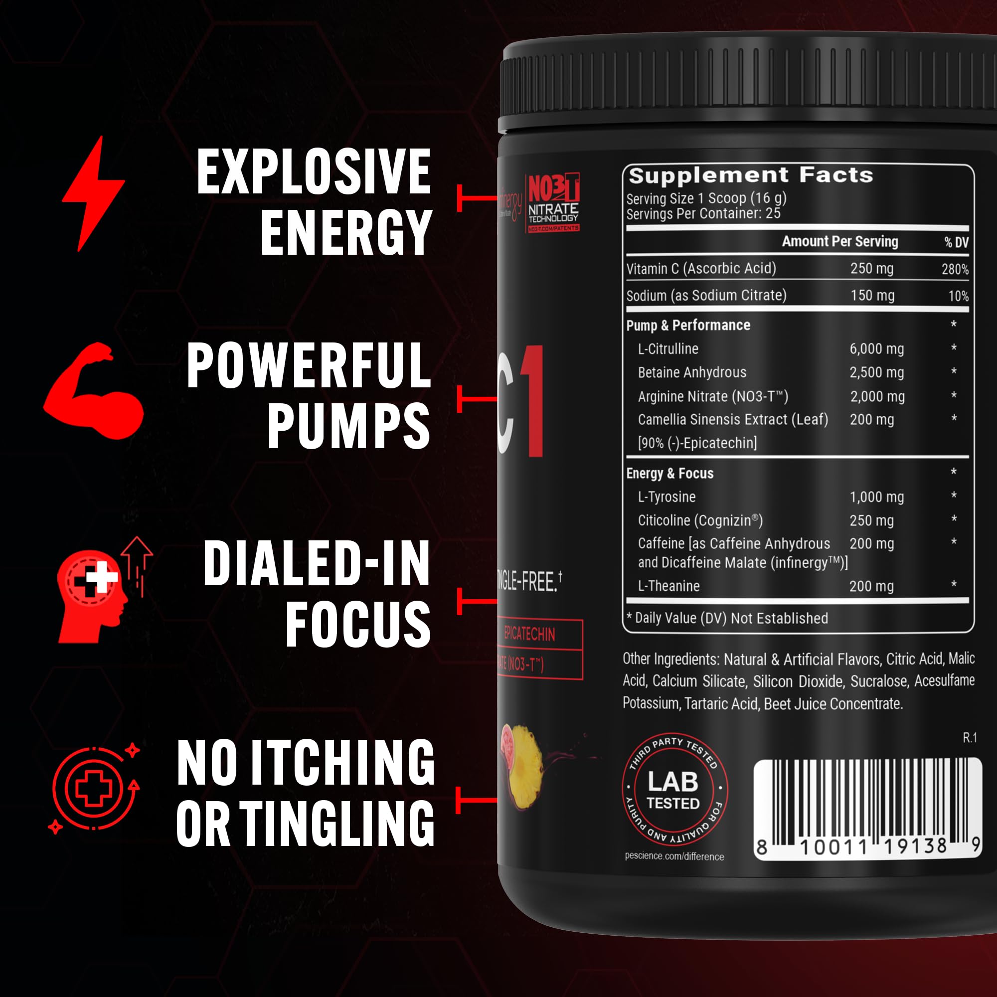 PEScience Prolific-1: hydratation et électrolytes pour la performance