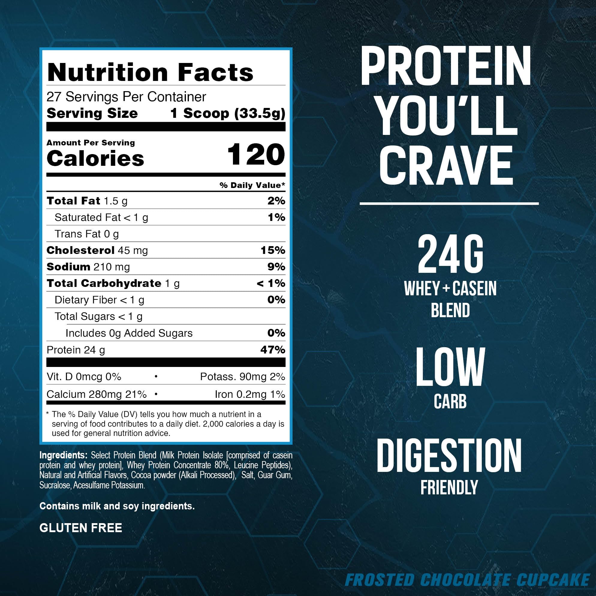PEScience Select Protein – doseur inclus pour mesurer facilement les portions.