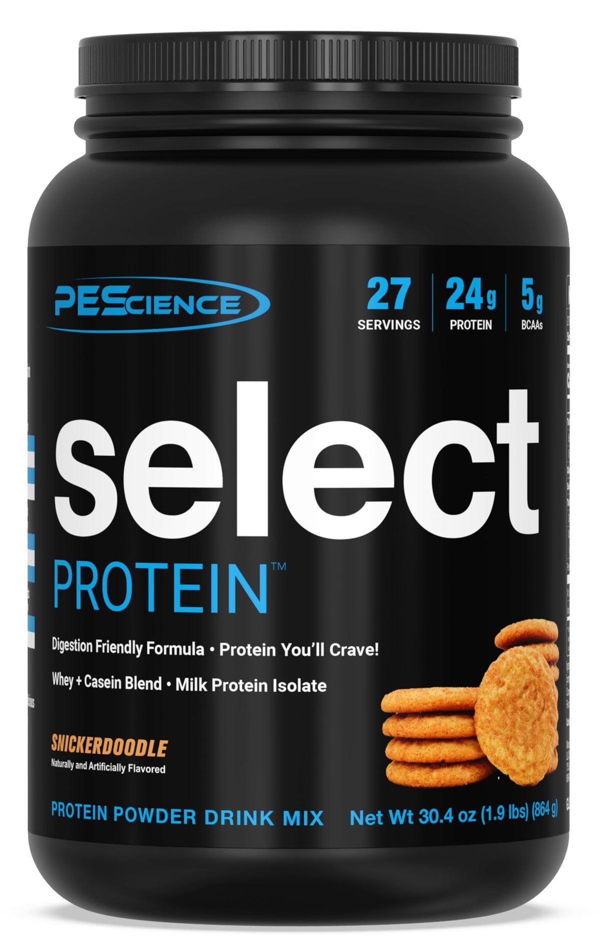 PEScience Select Protein Snickerdoodle: emballage pratique pour une utilisation rapide