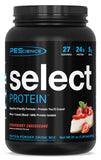 PEScience Select Protein dans un verre, mélange rapide et goût agréable.