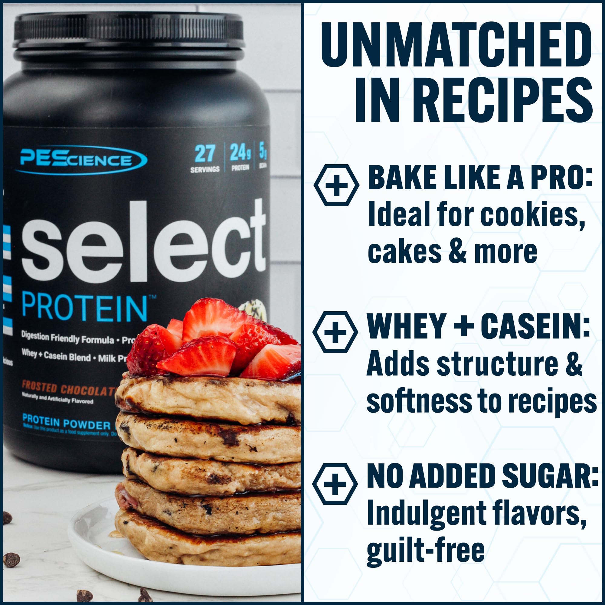 PEScience Select Protein – shake au lait chocolaté, texture lisse et crémeuse.