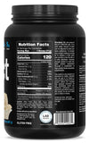PEScience Select Protein Powder, étiquette claire et ingrédients transparents pour la traçabilité.