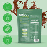 PEScience Select Vegan Protein Chocolate Bliss, saveur chocolat intense et mélange facile.
