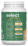 Logo et sceau tiers de PEScience Select Vegan garantissent qualité.