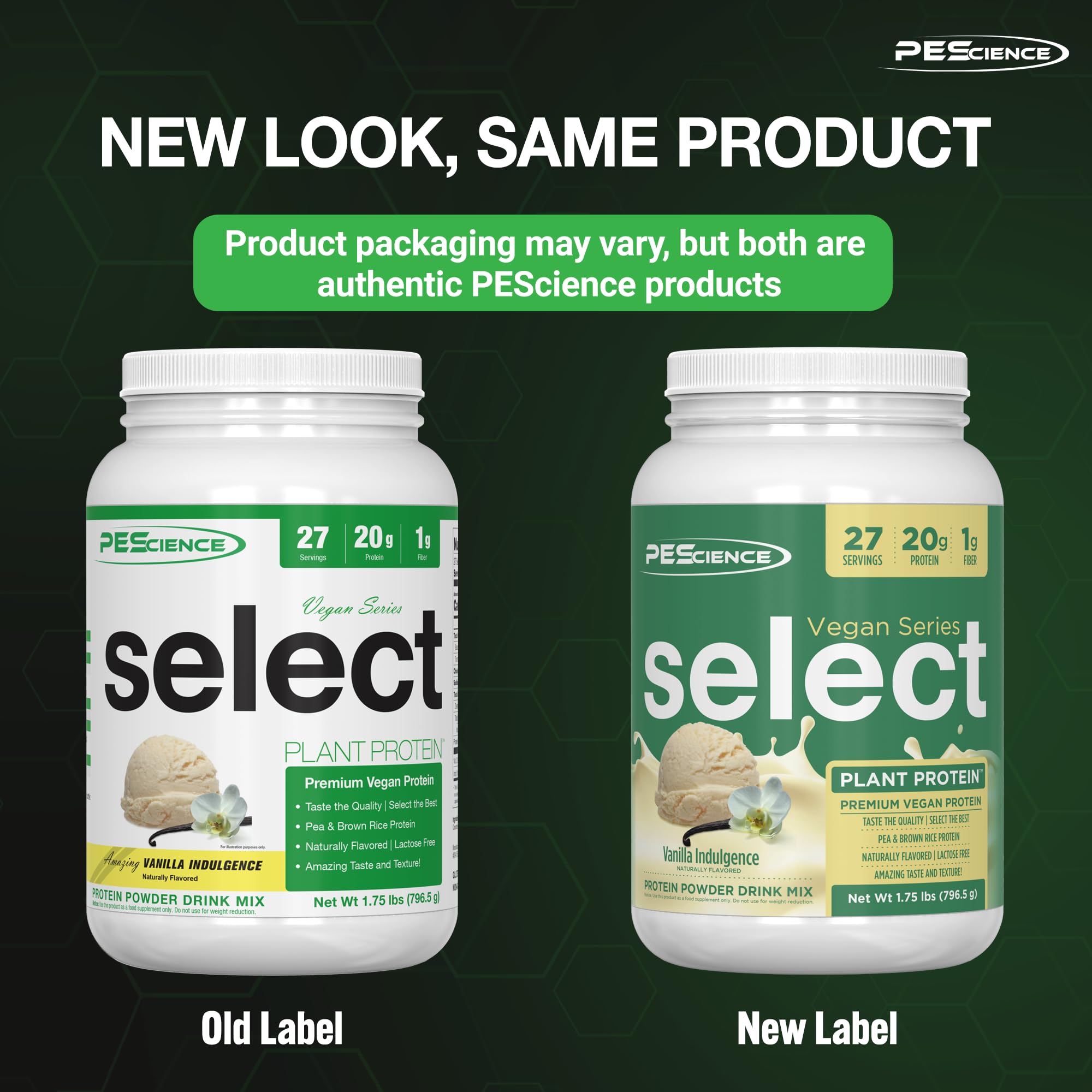 PEScience Select Vegan Protéine – texture-crémeuse pour boisson lisse