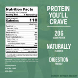 Protéine PEScience Select Vegan sans gluten et lactose, pratique en voyage.