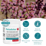 Formulation naturelle Petadolex pour un soutien bien-être quotidien.