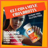Ingrédients clés: glucosamine, chondroïtine, MSM et sureau, nourrissent les articulations.
